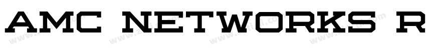 AMC Networks Regular字体转换 AMC Networks Regular字体转换